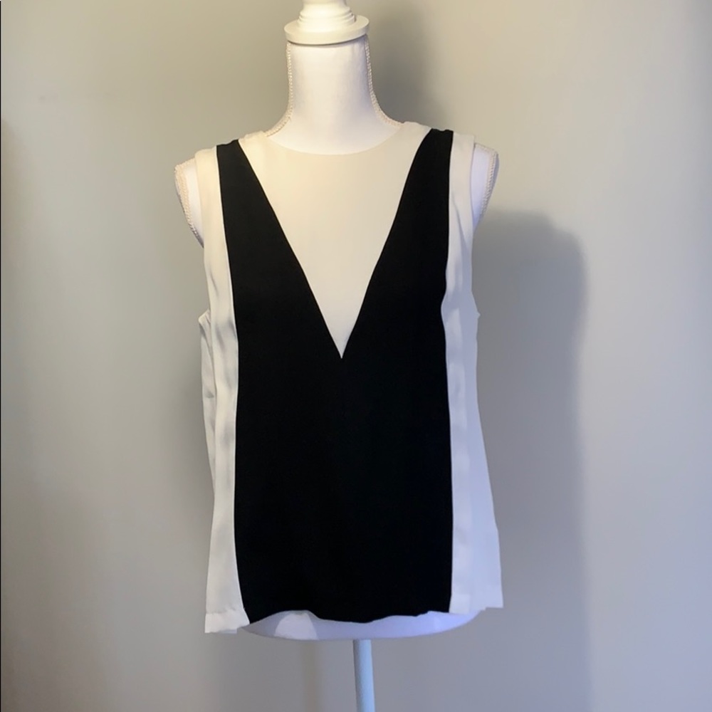 TOPSHOP color block top